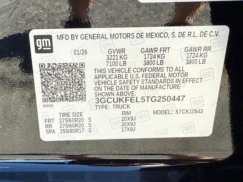 2026 Chevrolet Silverado 1500 4WD Crew Cab 147" LT Trail Boss