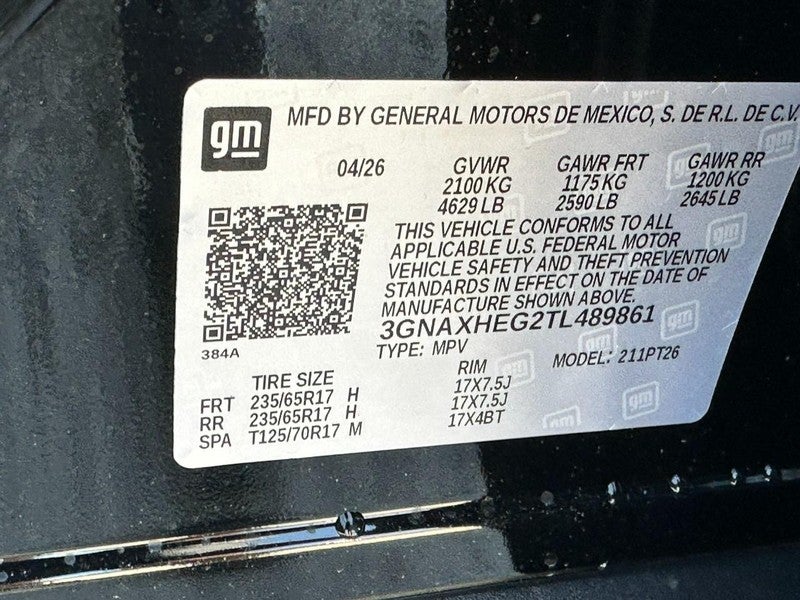 2026 Chevrolet Equinox FWD 4dr LT w/1LT