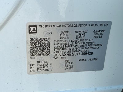 2026 Chevrolet Equinox FWD 4dr LT w/1LT