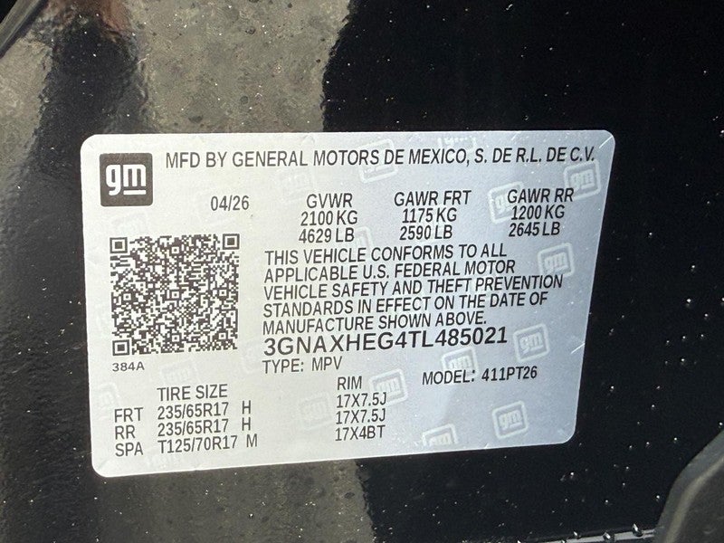 2026 Chevrolet Equinox FWD 4dr LT w/1LT