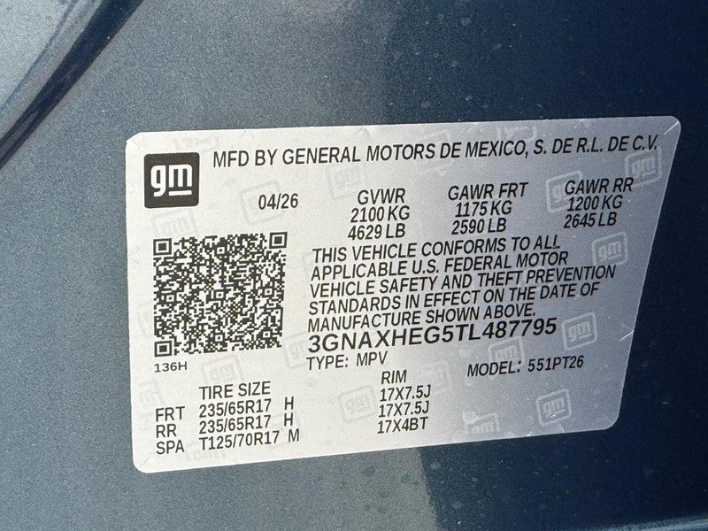 2026 Chevrolet Equinox FWD 4dr LT w/1LT