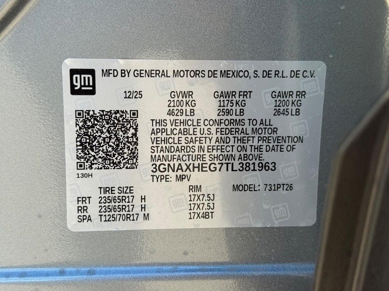 2026 Chevrolet Equinox FWD 4dr LT w/1LT