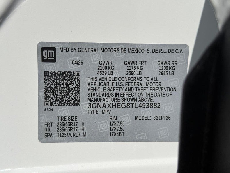 2026 Chevrolet Equinox FWD 4dr LT w/1LT