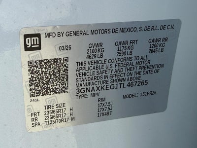 2026 Chevrolet Equinox FWD 4dr ACTIV w/XDB