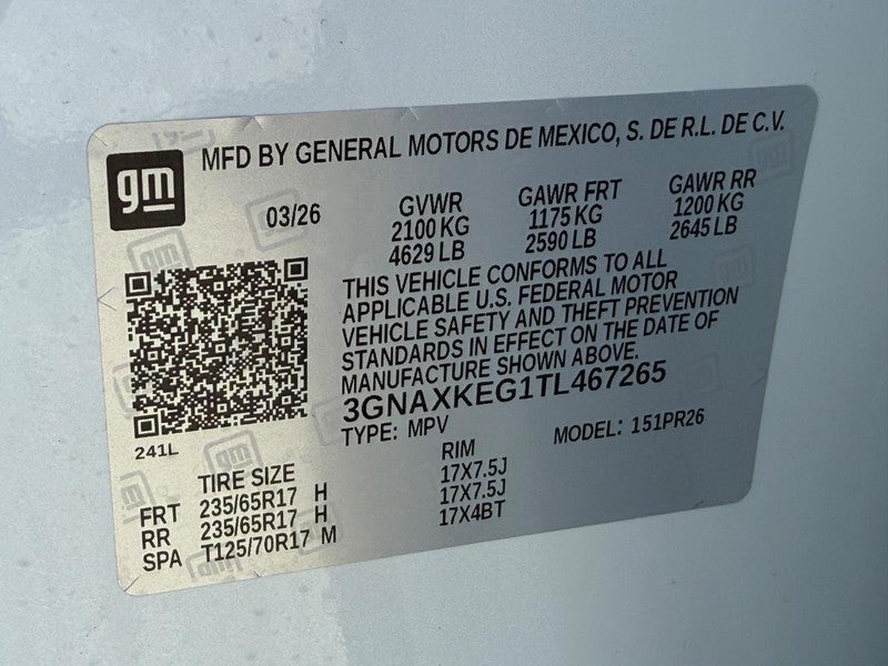 2026 Chevrolet Equinox FWD 4dr ACTIV w/XDB