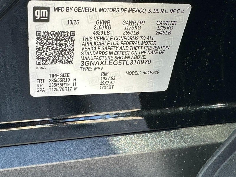 2026 Chevrolet Equinox FWD 4dr RS w/1RS