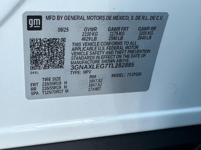 2026 Chevrolet Equinox FWD 4dr RS w/1RS