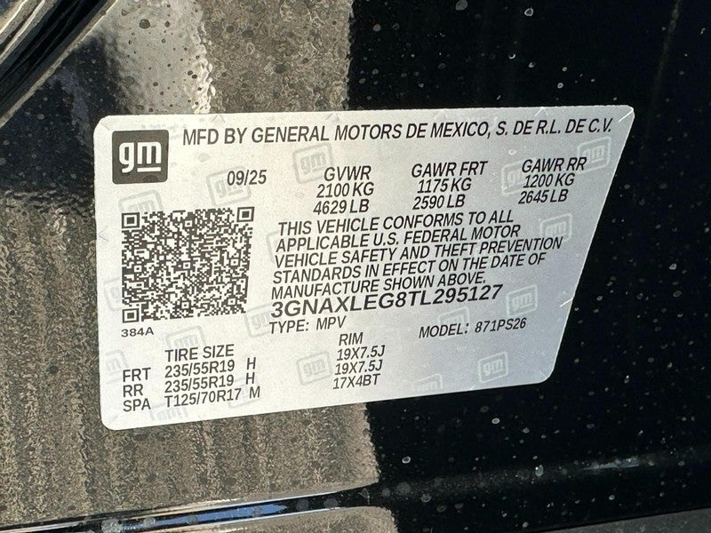 2026 Chevrolet Equinox FWD 4dr RS w/1RS