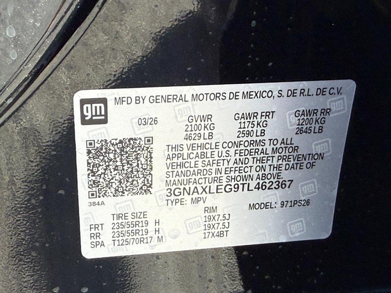 2026 Chevrolet Equinox FWD 4dr RS w/1RS