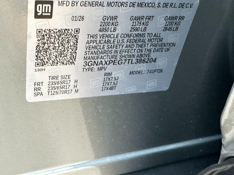 2026 Chevrolet Equinox AWD 4dr LT w/2LT