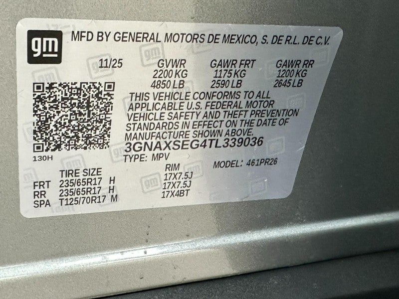 2026 Chevrolet Equinox AWD 4dr ACTIV w/KDZ