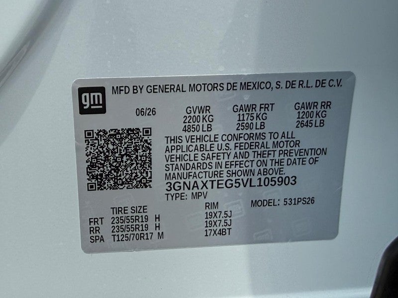 2027 Chevrolet Equinox AWD 4dr RS w/2RS