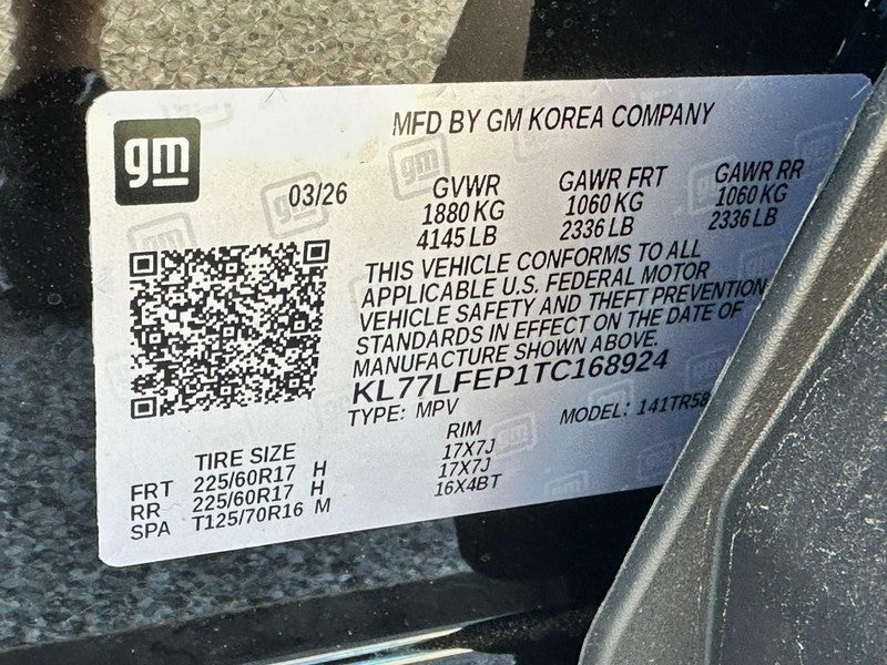 2026 Chevrolet Trax FWD 4dr LS