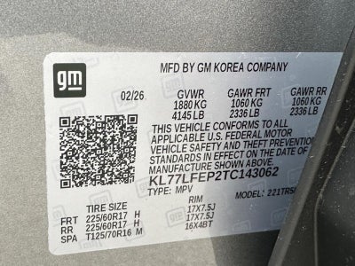 2026 Chevrolet Trax FWD 4dr LS
