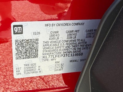 2026 Chevrolet Trax FWD 4dr LS