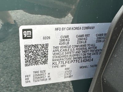 2026 Chevrolet Trax FWD 4dr LS