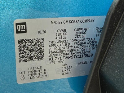 2026 Chevrolet Trax FWD 4dr LS