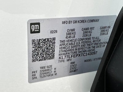 2026 Chevrolet Trax FWD 4dr LS