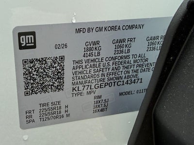2026 Chevrolet Trax FWD 4dr 1RS