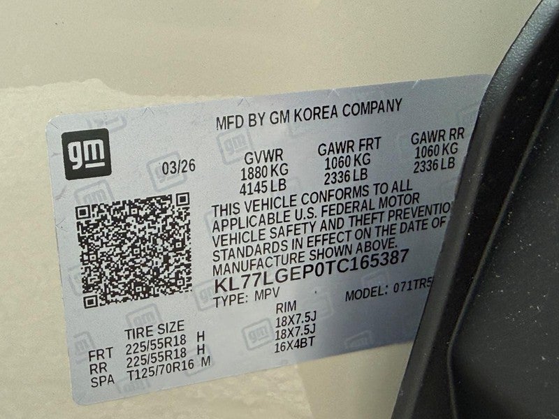 2026 Chevrolet Trax FWD 4dr 1RS
