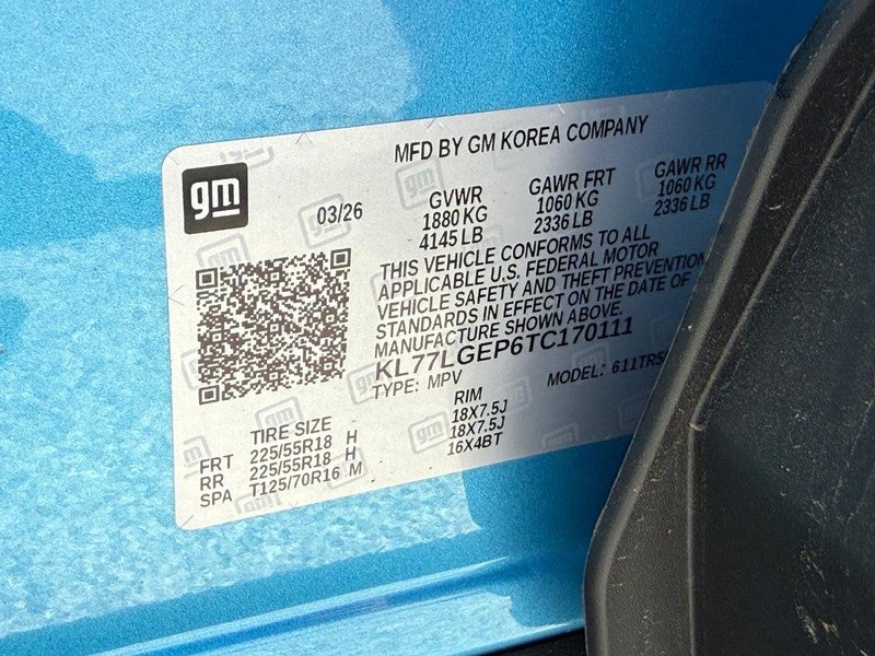 2026 Chevrolet Trax FWD 4dr 1RS
