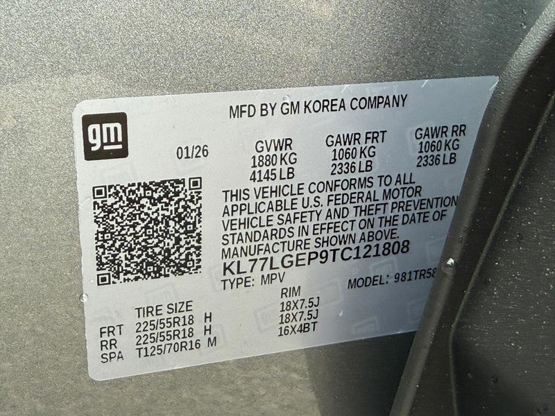 2026 Chevrolet Trax FWD 4dr 1RS