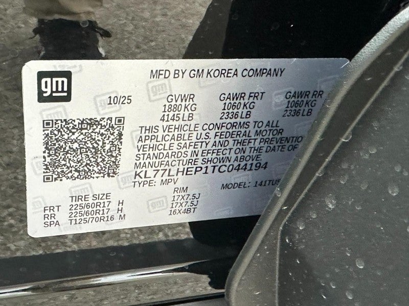 2026 Chevrolet Trax FWD 4dr LT