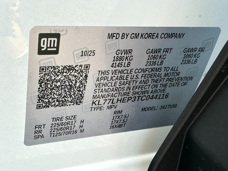 2026 Chevrolet Trax FWD 4dr LT