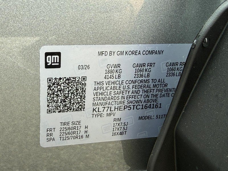 2026 Chevrolet Trax FWD 4dr LT