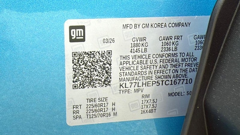 2026 Chevrolet Trax FWD 4dr LT