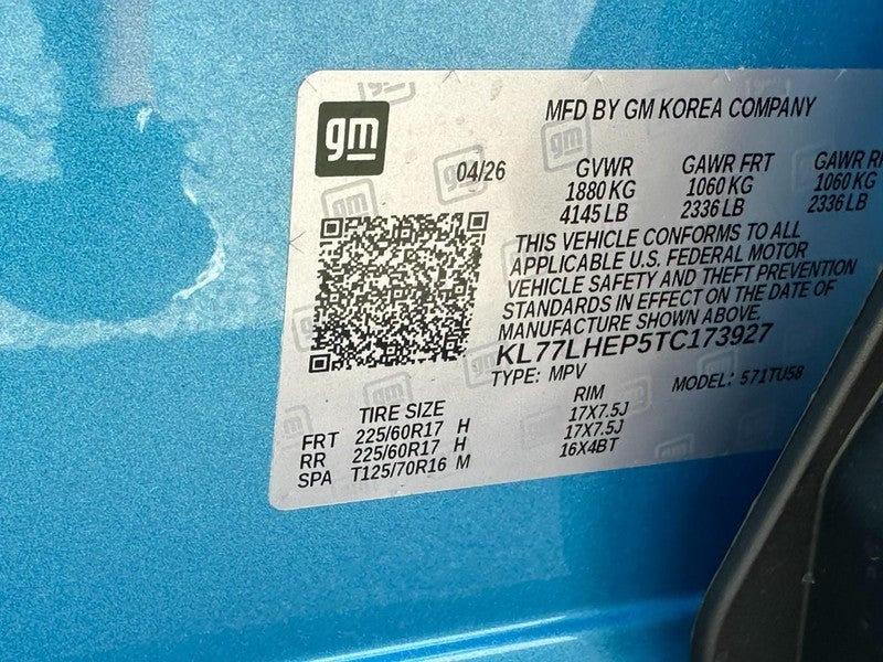 2026 Chevrolet Trax FWD 4dr LT
