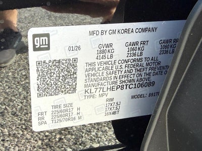 2026 Chevrolet Trax FWD 4dr LT