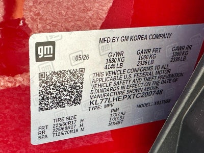 2026 Chevrolet Trax FWD 4dr LT