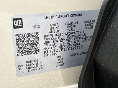 2026 Chevrolet Trax FWD 4dr 2RS