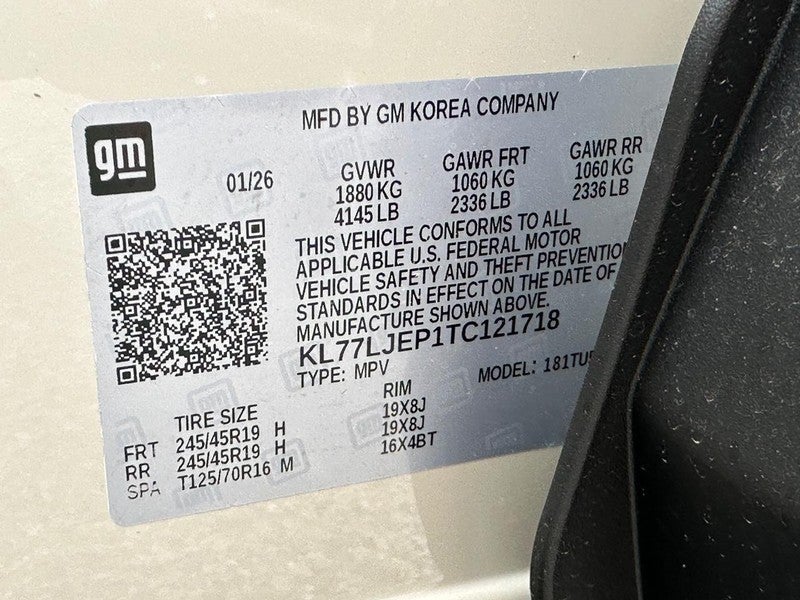 2026 Chevrolet Trax FWD 4dr 2RS