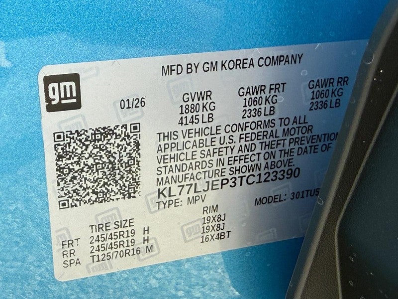 2026 Chevrolet Trax FWD 4dr 2RS