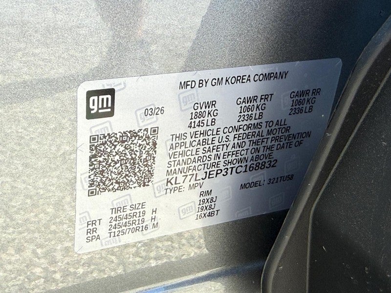 2026 Chevrolet Trax FWD 4dr 2RS