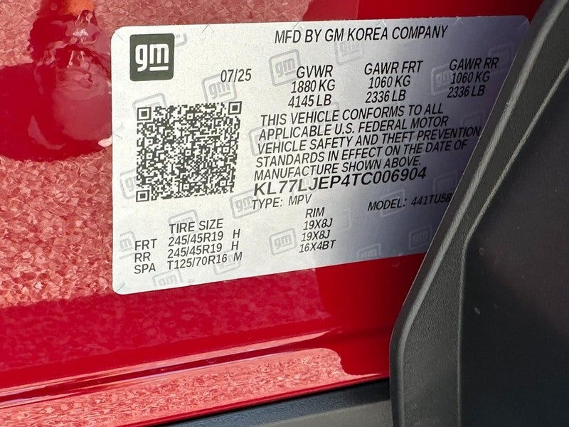 2026 Chevrolet Trax FWD 4dr 2RS