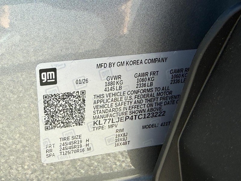 2026 Chevrolet Trax FWD 4dr 2RS