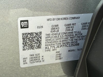 2026 Chevrolet Trax FWD 4dr 2RS