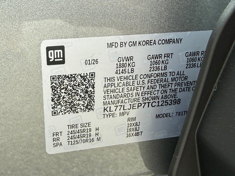 2026 Chevrolet Trax FWD 4dr 2RS