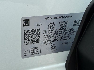 2026 Chevrolet Trax FWD 4dr 2RS