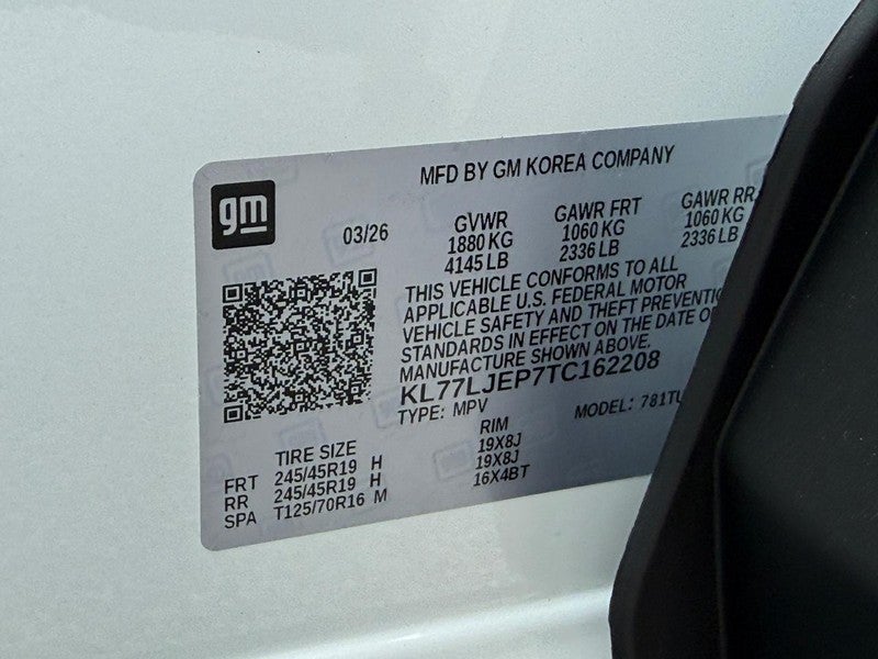 2026 Chevrolet Trax FWD 4dr 2RS