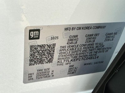 2026 Chevrolet Trax FWD 4dr ACTIV