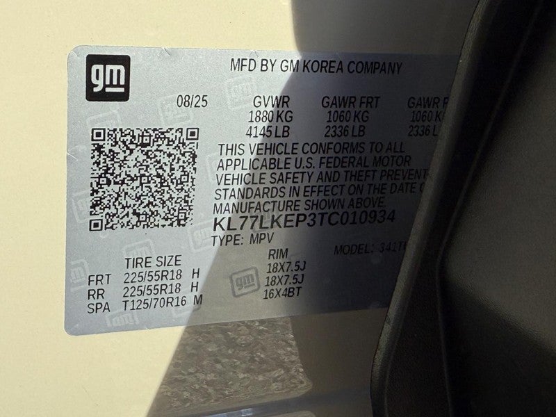 2026 Chevrolet Trax FWD 4dr ACTIV