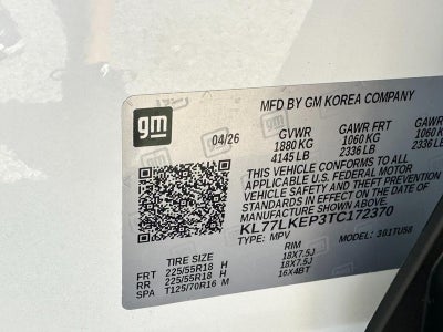 2026 Chevrolet Trax FWD 4dr ACTIV