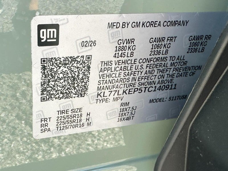 2026 Chevrolet Trax FWD 4dr ACTIV