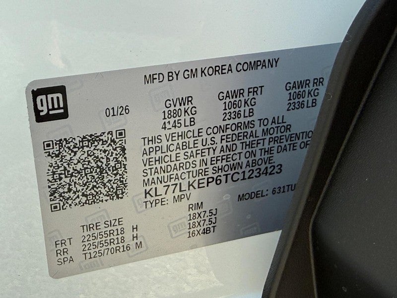 2026 Chevrolet Trax FWD 4dr ACTIV
