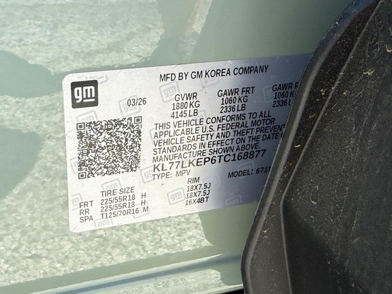 2026 Chevrolet Trax FWD 4dr ACTIV