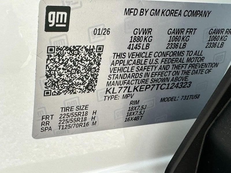 2026 Chevrolet Trax FWD 4dr ACTIV